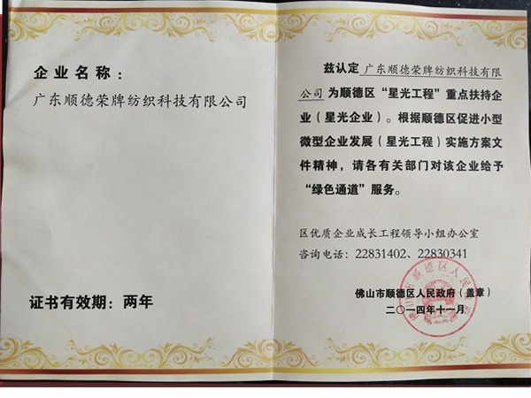 pa集团荣获政府重点扶持企业